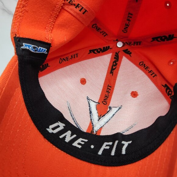 Top of the World Virginia Cavaliers Orange Baseball Hat Cap Fitted Adult S/M - Picture 6 of 7